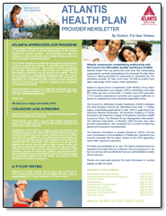 Provider Newsletter