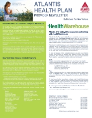 Provider Newsletter